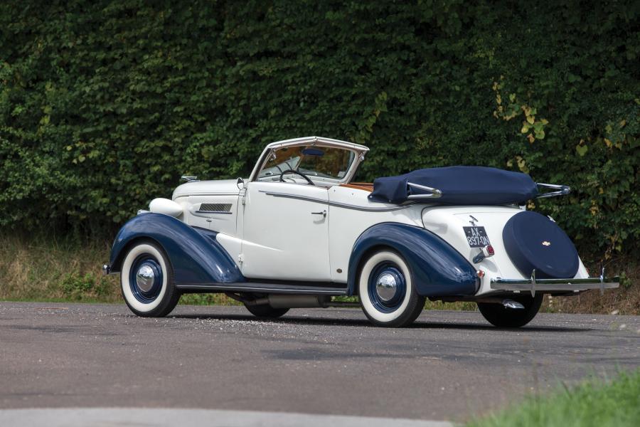  Chevrolet Master Cabriolet by Duval (GB15951) 1937 года  (фото 10 из 22)